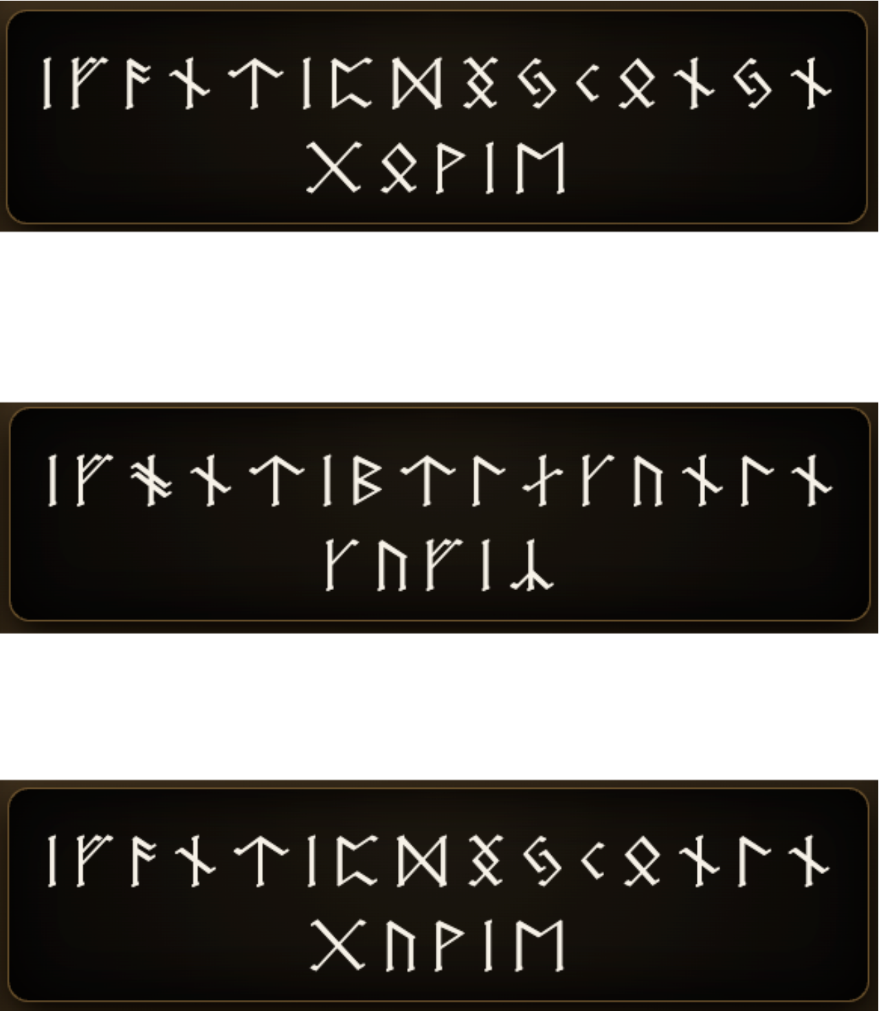 Индивидуальная руническая фанга-марка клиента для процветания и личного дела